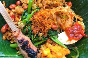 Catering Bali Wedding nasi campur bali